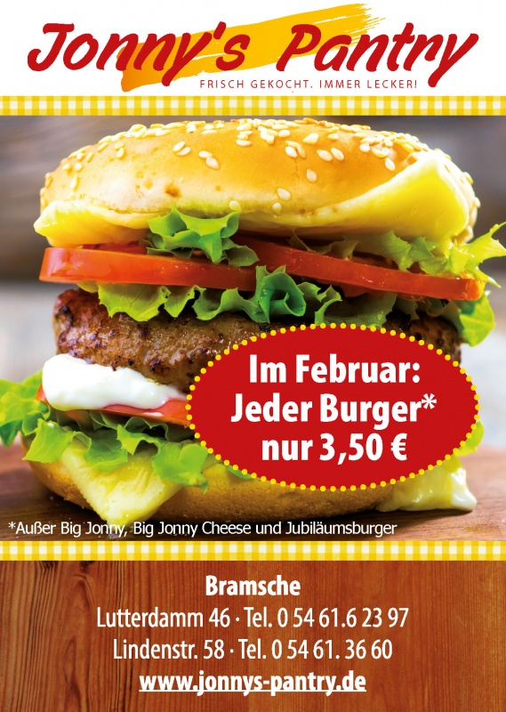 Jonny's Pantry Schnellrestaurant und Cateringservice in Bramsche